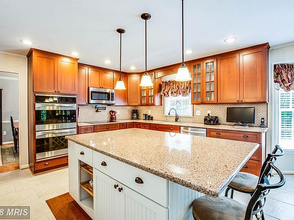 Kitchen view from hallway