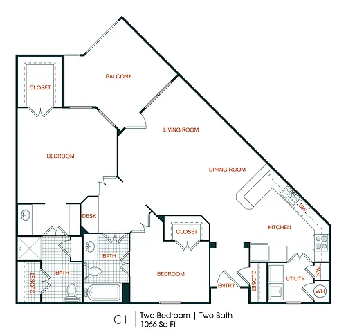 Floor plan C160
