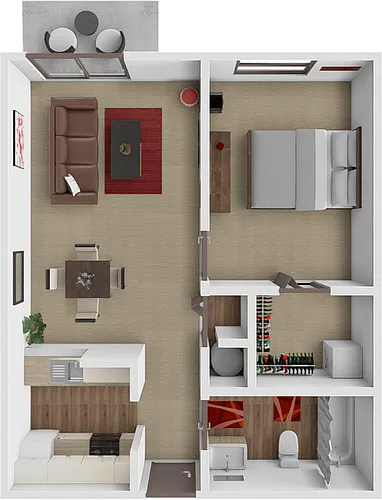 Floor plan The Seabird