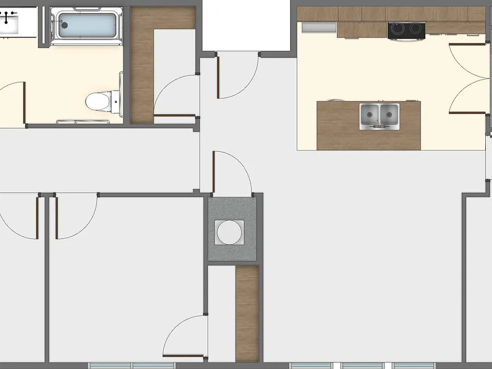 4 Bedroom/ 2 Bath
Sq Ft: 1421