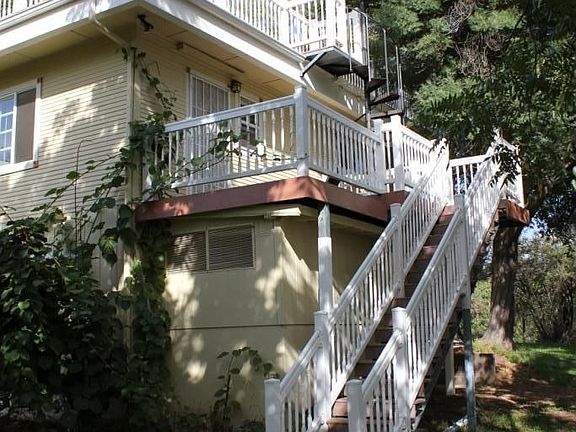 rear decks overlooking hill