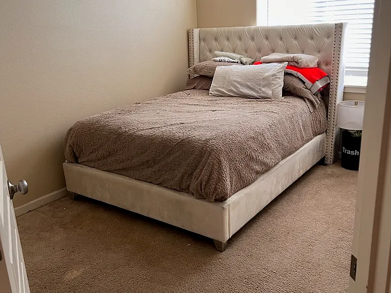 Bedroom 3. Photo by tenant. Note that rental is unfurnished.