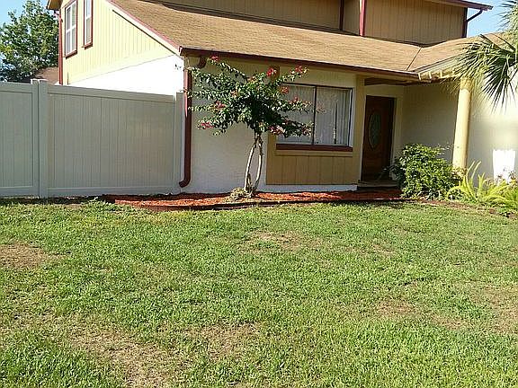 From 2017, before new landscaping