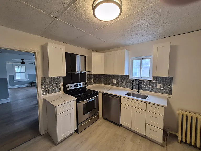 Updated Kitchen with Stainless Steel Appliances
