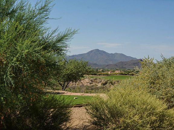 Mountain & golf course view out back