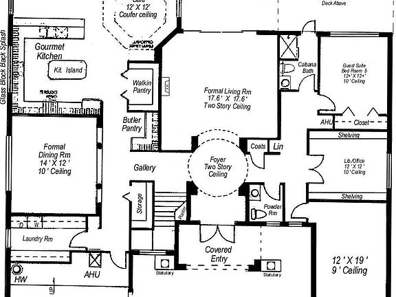 1st. Floor Plan