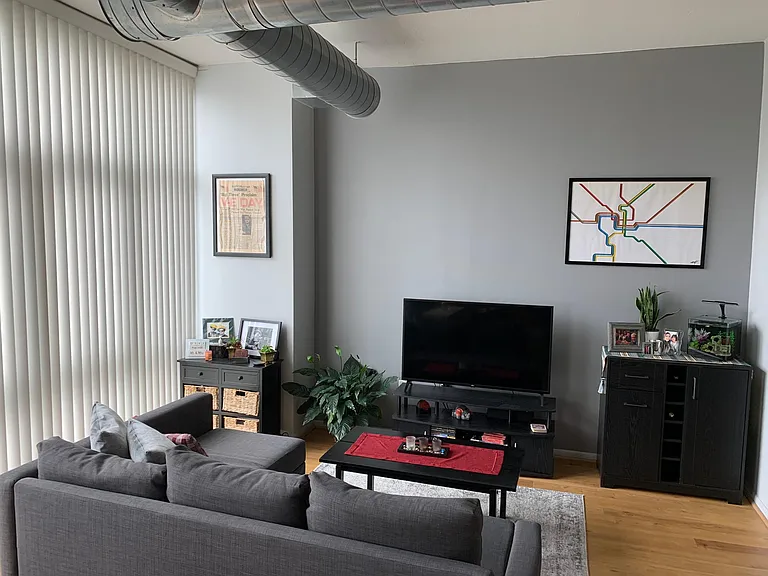 living room (different furniture layout and decore)
