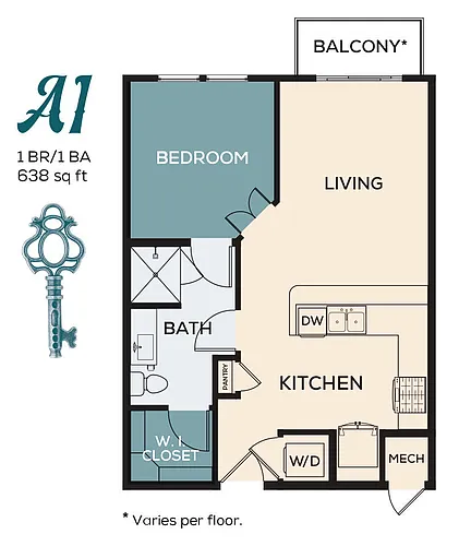 Floor plan A1