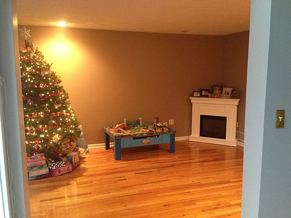 Formal living room hardwood