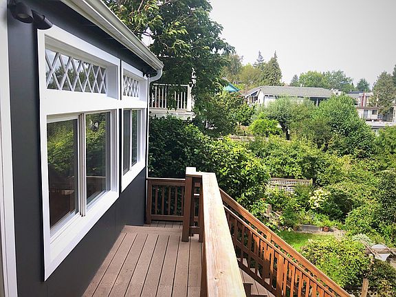 View northward from entryway.