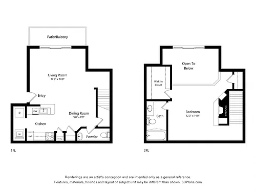 Floor plan S1R