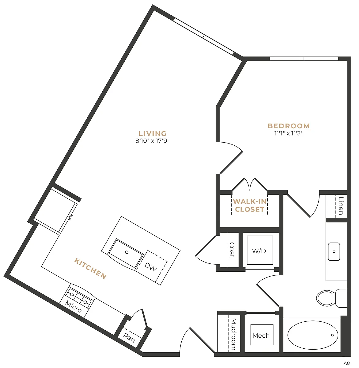 Floor plan A6