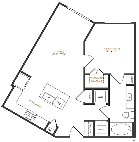 Floor plan A6