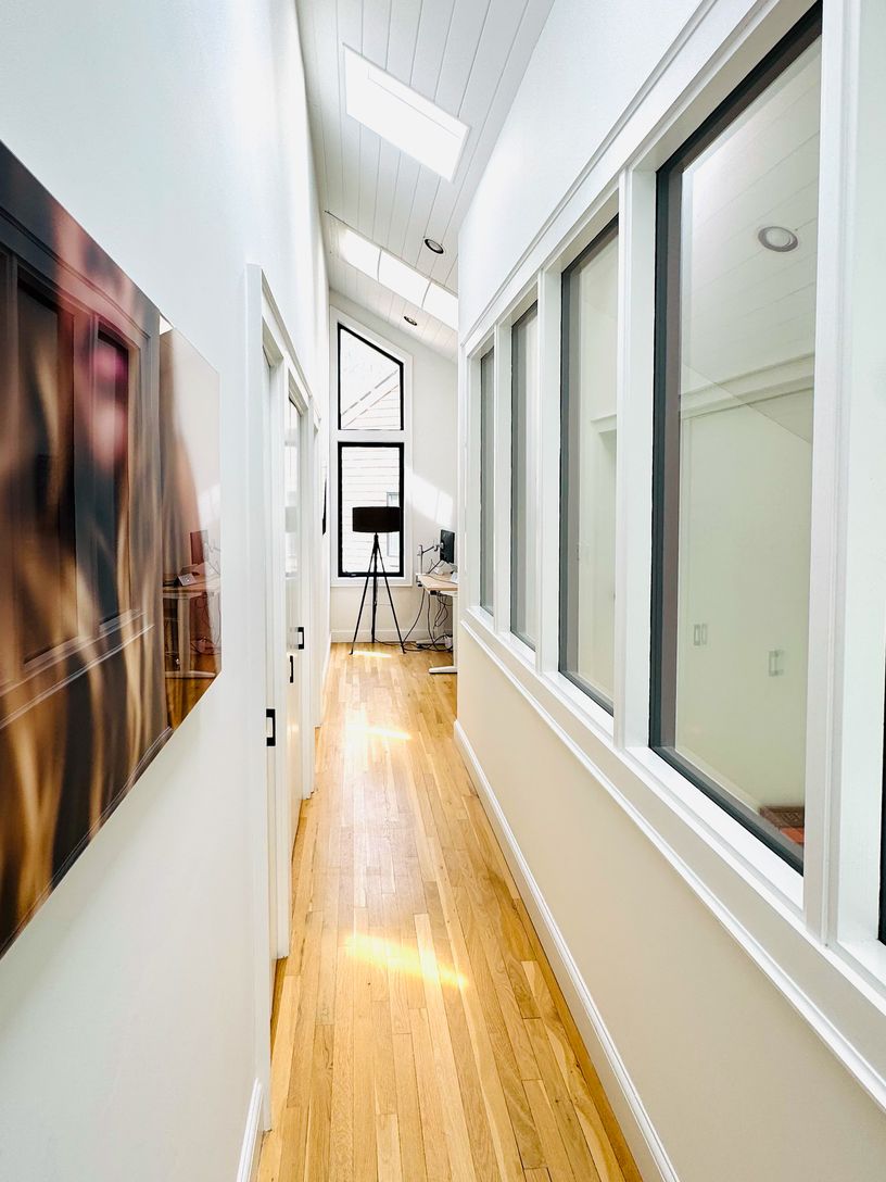  Light-Filled hallway
