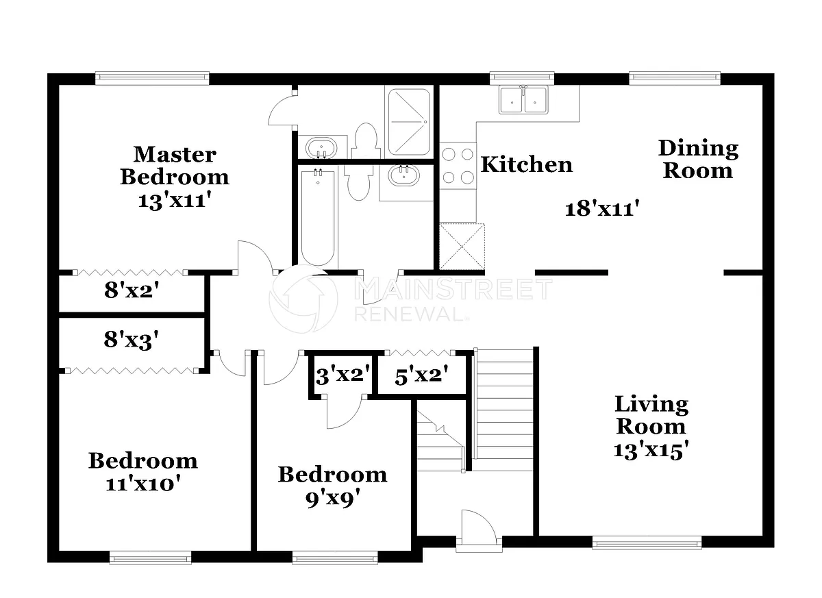 Floor Plan - 7330 Eggleston Rd