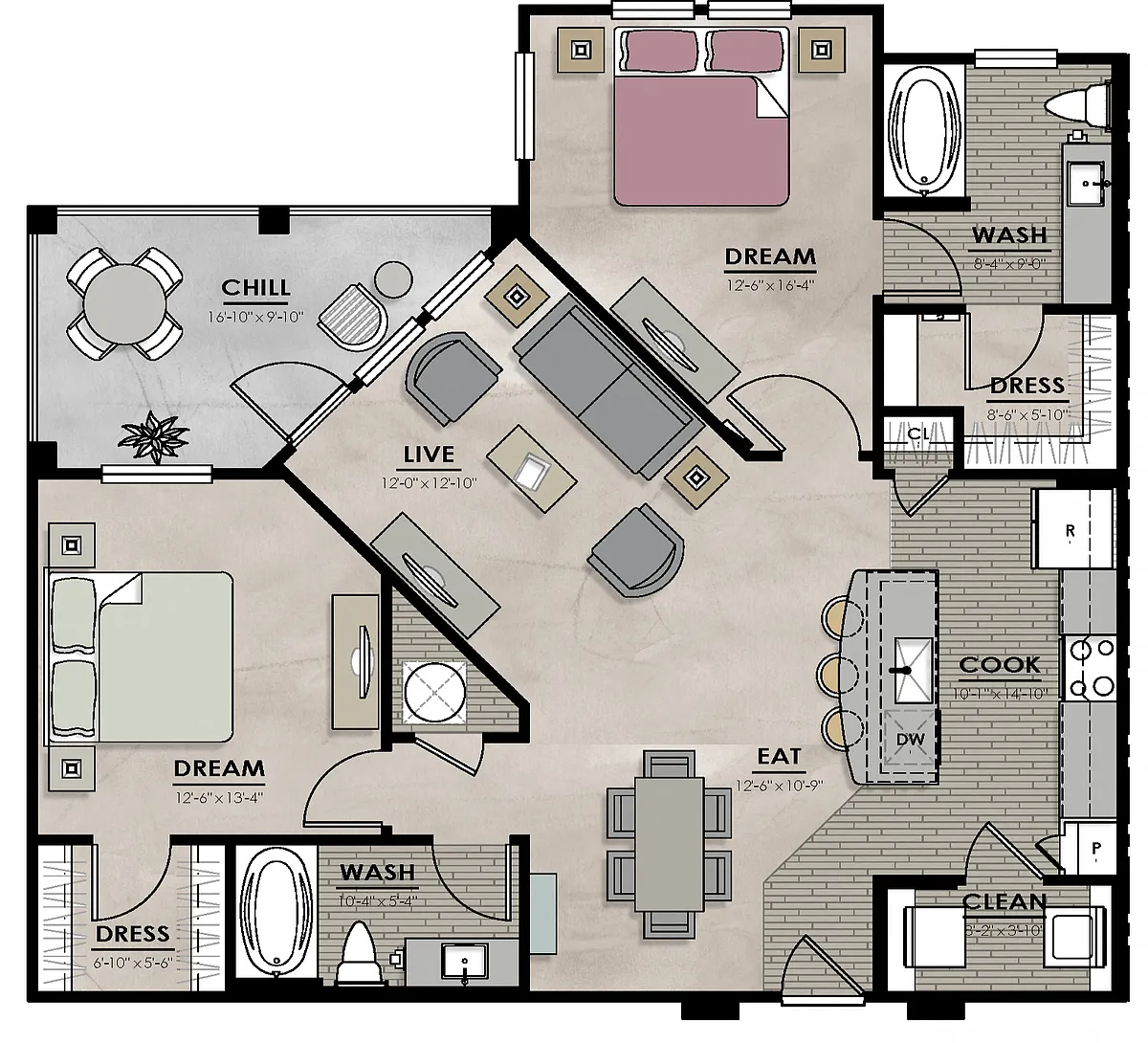 Floor plan B2 ALT