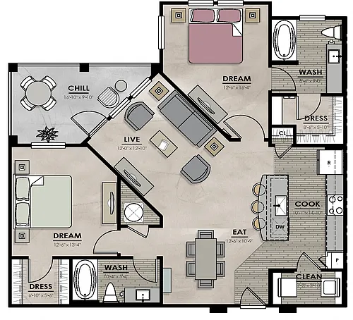 Floor plan B2 ALT
