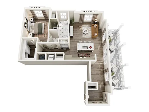 Floor plan A25