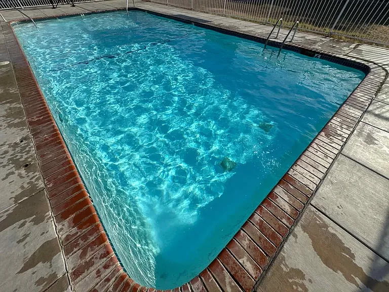 Sparkling pool