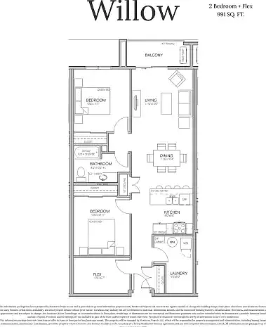 2 bed, 1.0 bath, 991 sqft, $2,290 — Photo 1