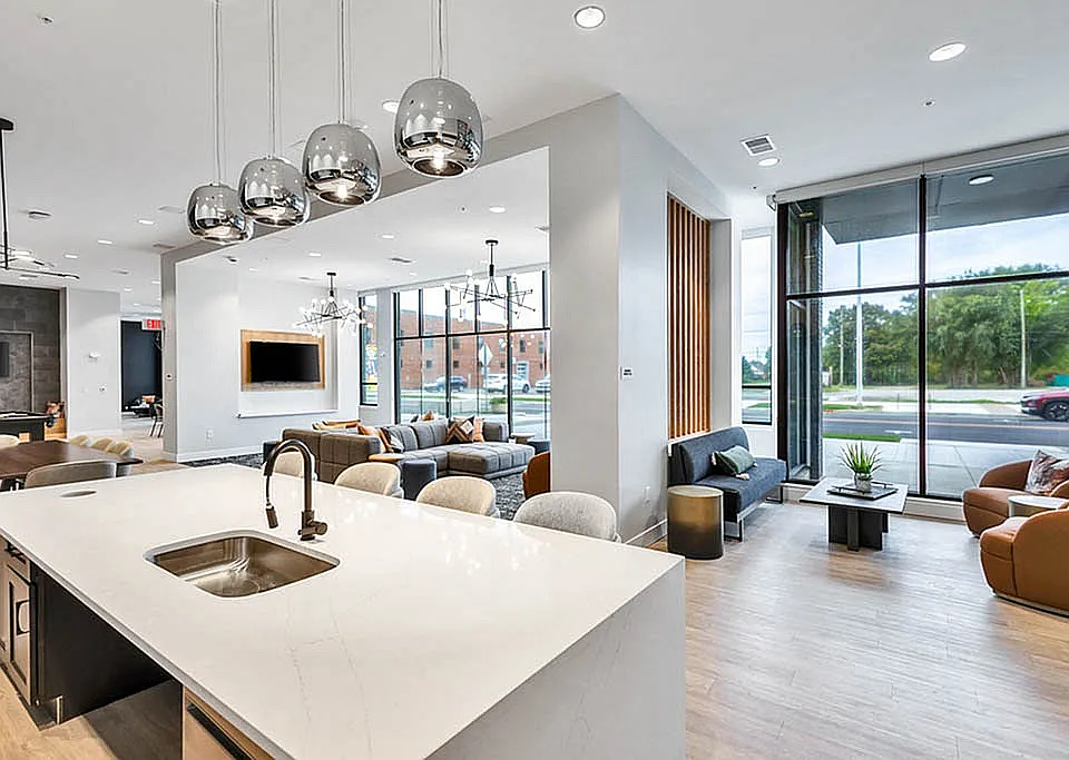 Elegant Community Living Area
