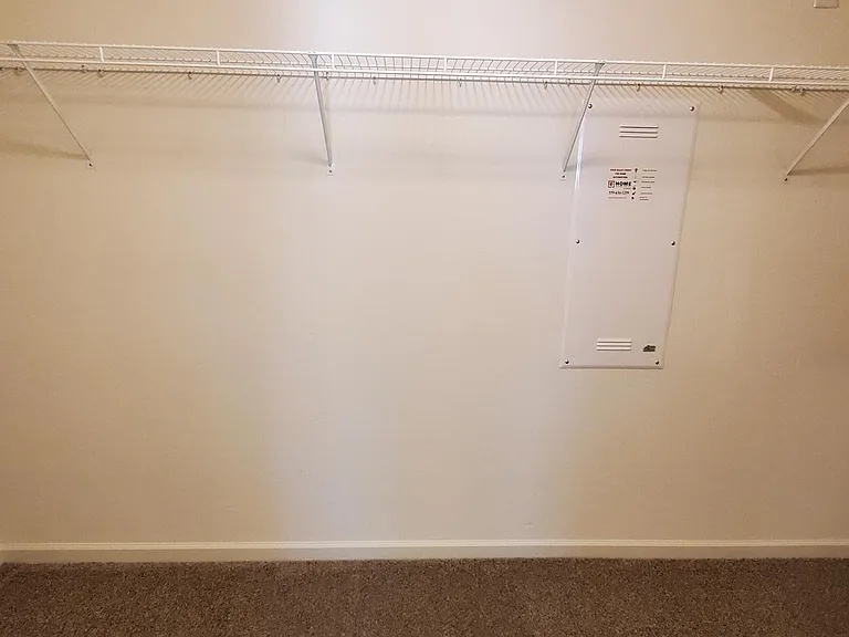 Walk-in master closet