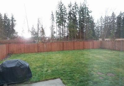 Large fully fenced yard