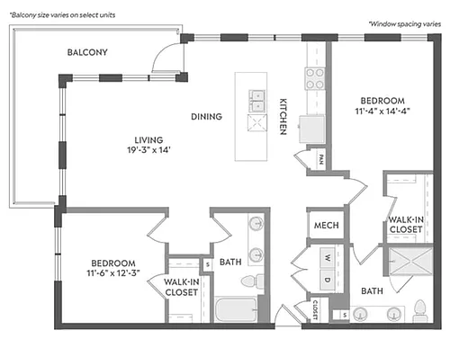 Floor plan C7