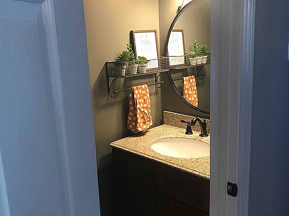 Half bathroom downstairs 