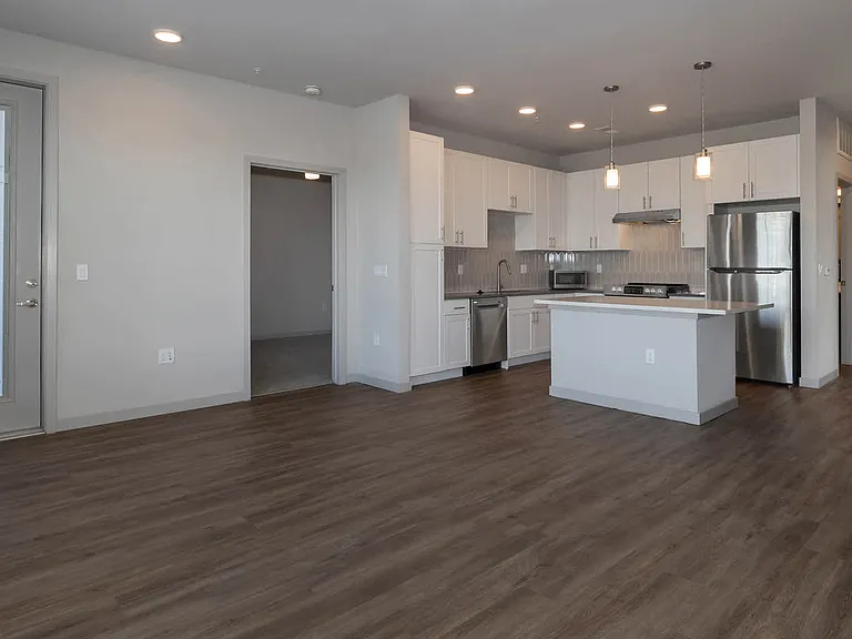Living Room with Hard Surface Flooring