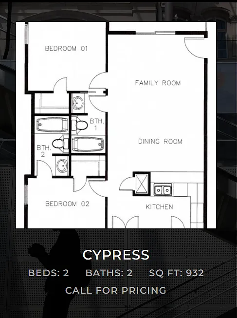 Floor plan 2 Bedroom