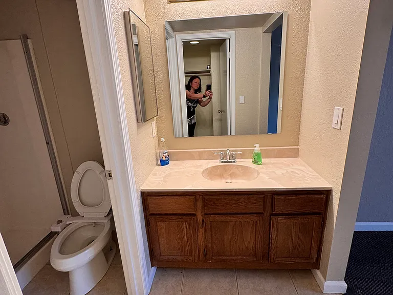 Master bathroom sink
