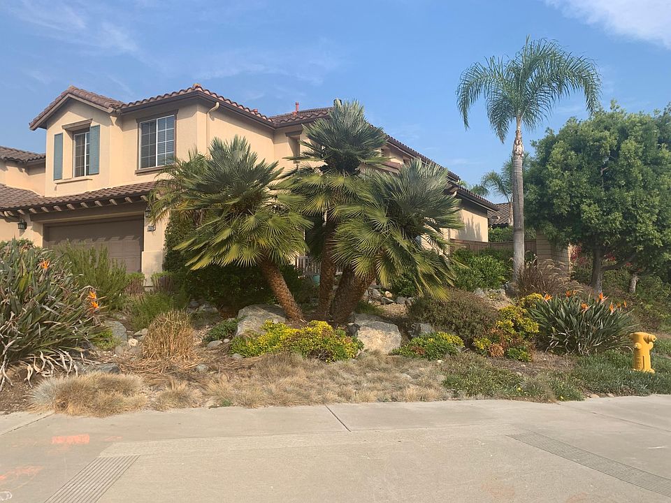 Home front exterior. Two car garage