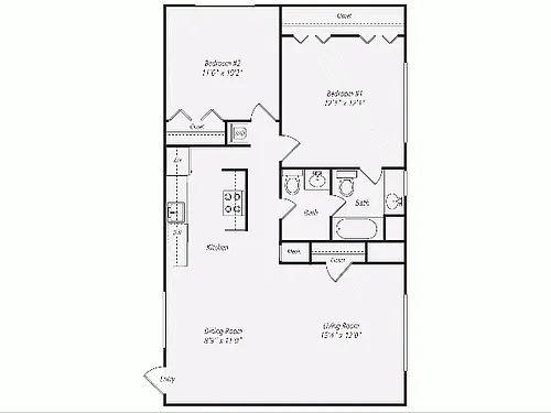 Floor plan B2