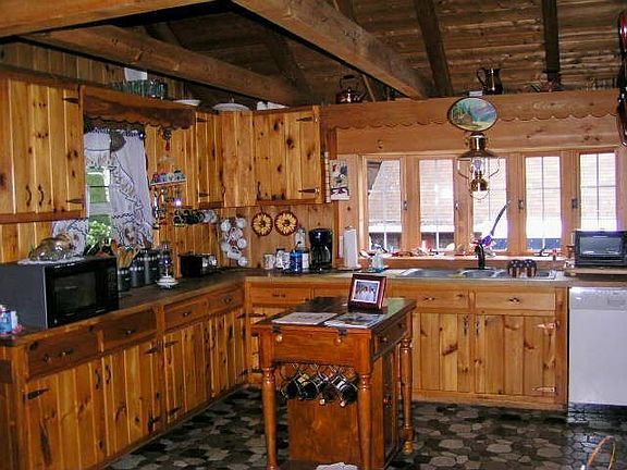 KNOTTY PINE CABINETS