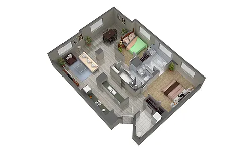 Floor plan B9R