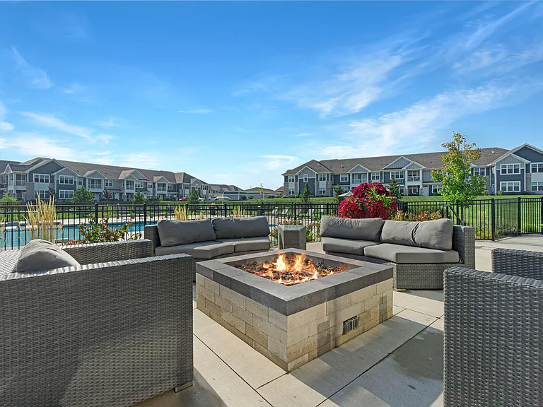 Seasons at Orchard Hills Exterior Gas Firepit
