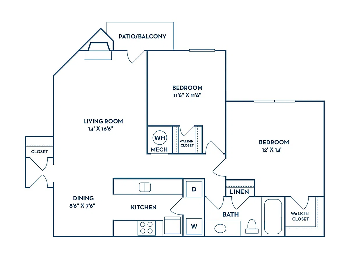 Floor plan B1