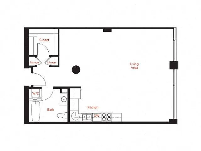 Floor plan B-1