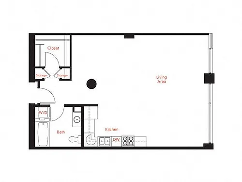 Floor plan B-1