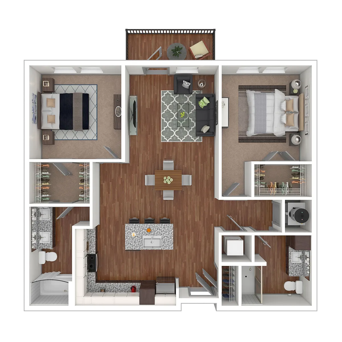Floor plan Switchback