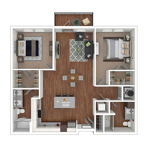 Floor plan Switchback