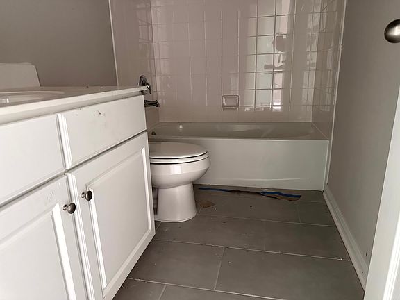 Construction progress - secondary bath