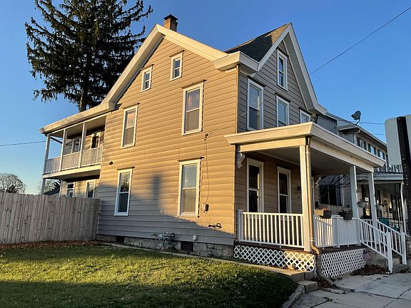 side of house with side yard
