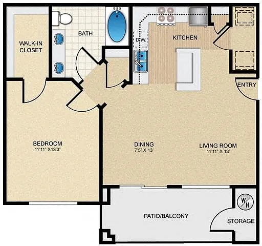 Floor plan Franciscan