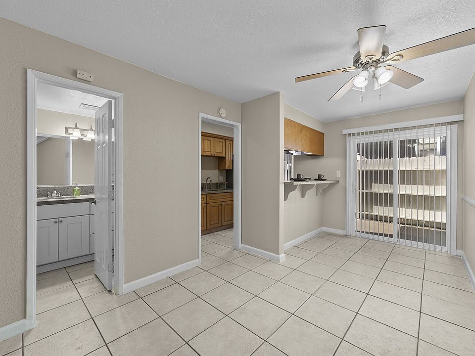 Unit living space at Olive Tree Townhomes in Costa Mesa, CA