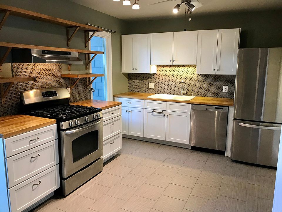 Fresh euro style cabinets 6 burner gas stove