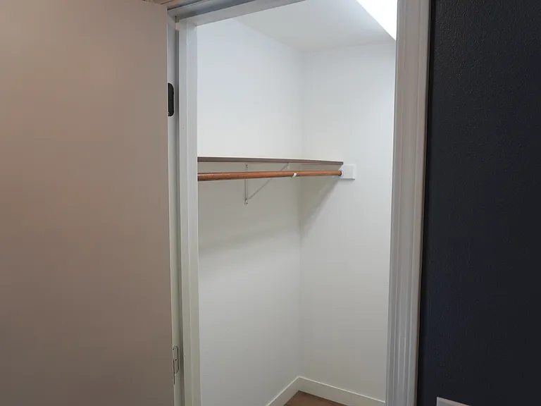 Bedroom 2 features a spacious walk-in closet with plenty of room for all your storage needs.