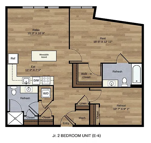 Floor plan E-4