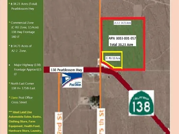 0 Pearblossom Hwy, Llano, CA 93544